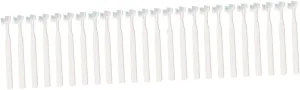 3sets Ergonomic Handle Pet Toothbrush Pen Dog Small Breed Multiple Pets Teeth Cleaner 8pcs*3