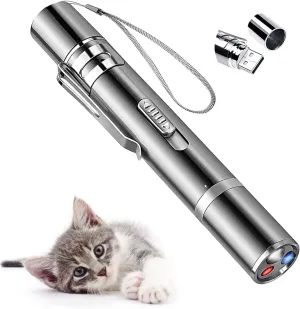 AYZUTQL Cat Laser Pointer Toy, Cat Laser Toy Rechargeable Laser Pointer Cat Toys for Indoor Cats Chaser Laser Light Interactive Exercise Toys for Indoor Playing Cat Toy Lazer Pointer