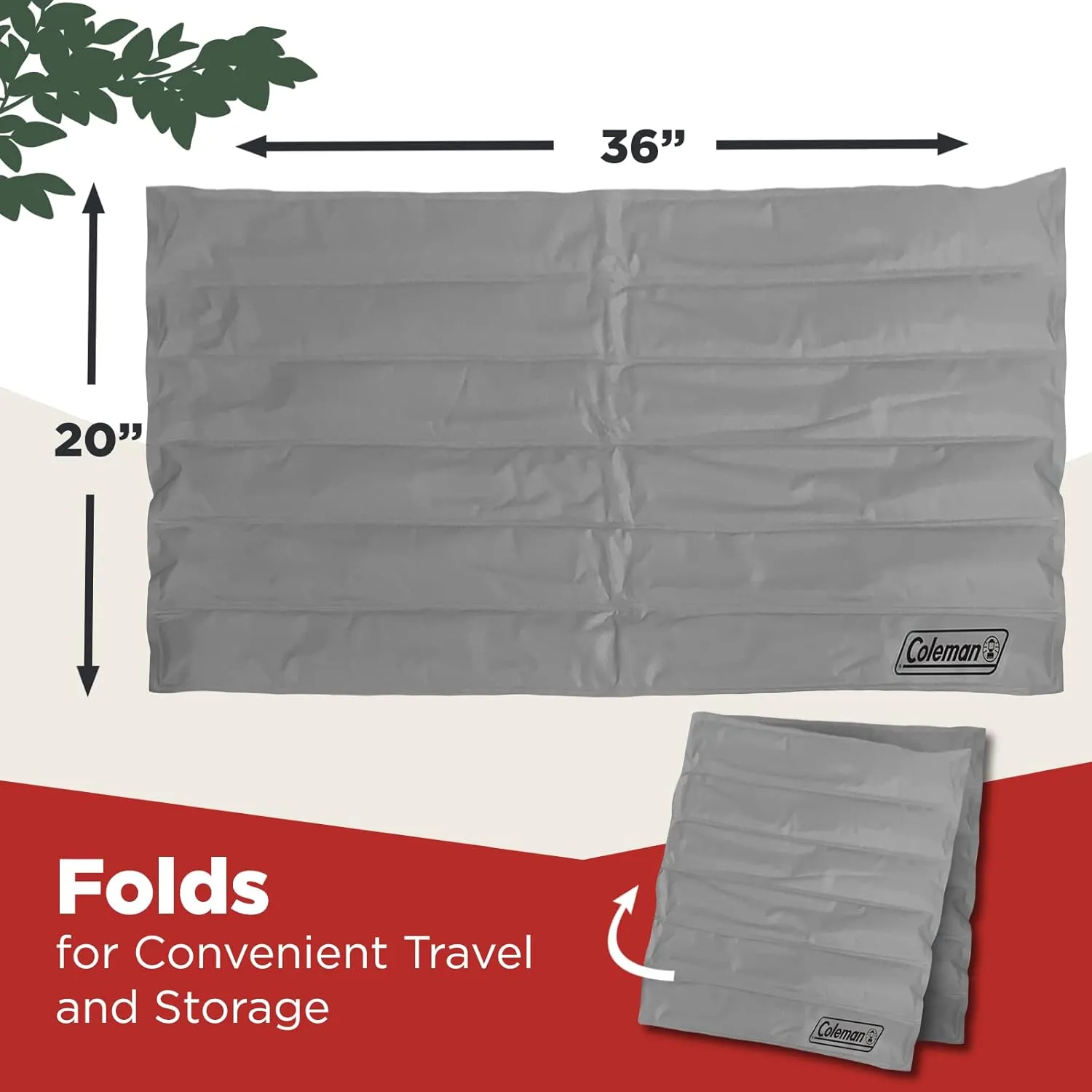 Comfort Cooling Gel Pet Pad Mat in Large 20x36, for Large Pets (Silver)