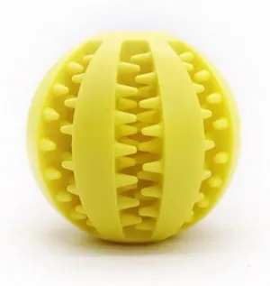 Dog Treat Ball  Interactive Dog Ball & Treat Dispensing Chew Toy for Small & Medium Dogs | Durable Teething Toy for Boredom, IQ Training & Slow Feeding  Bite-Resistant & Safe