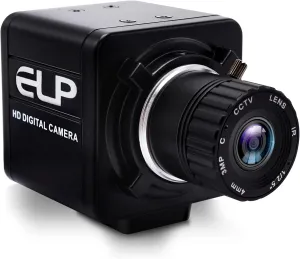 ELP USB Camera Manual Zoom 4mm Lens Prototype Camera 2Megapixel 1080p Webcam Cmos OV2710 Webcamera High fps 100fps Web Cam Security Surveillance Dog Pet Baby Video Monitoring USB Cameras for Most OS