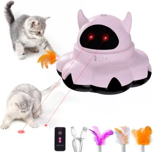 Interactive Cat Toys for Indoor Cats,Laser Cat Toys for Indoor Cats Automatic,Interactive Kitten Toys Electronic