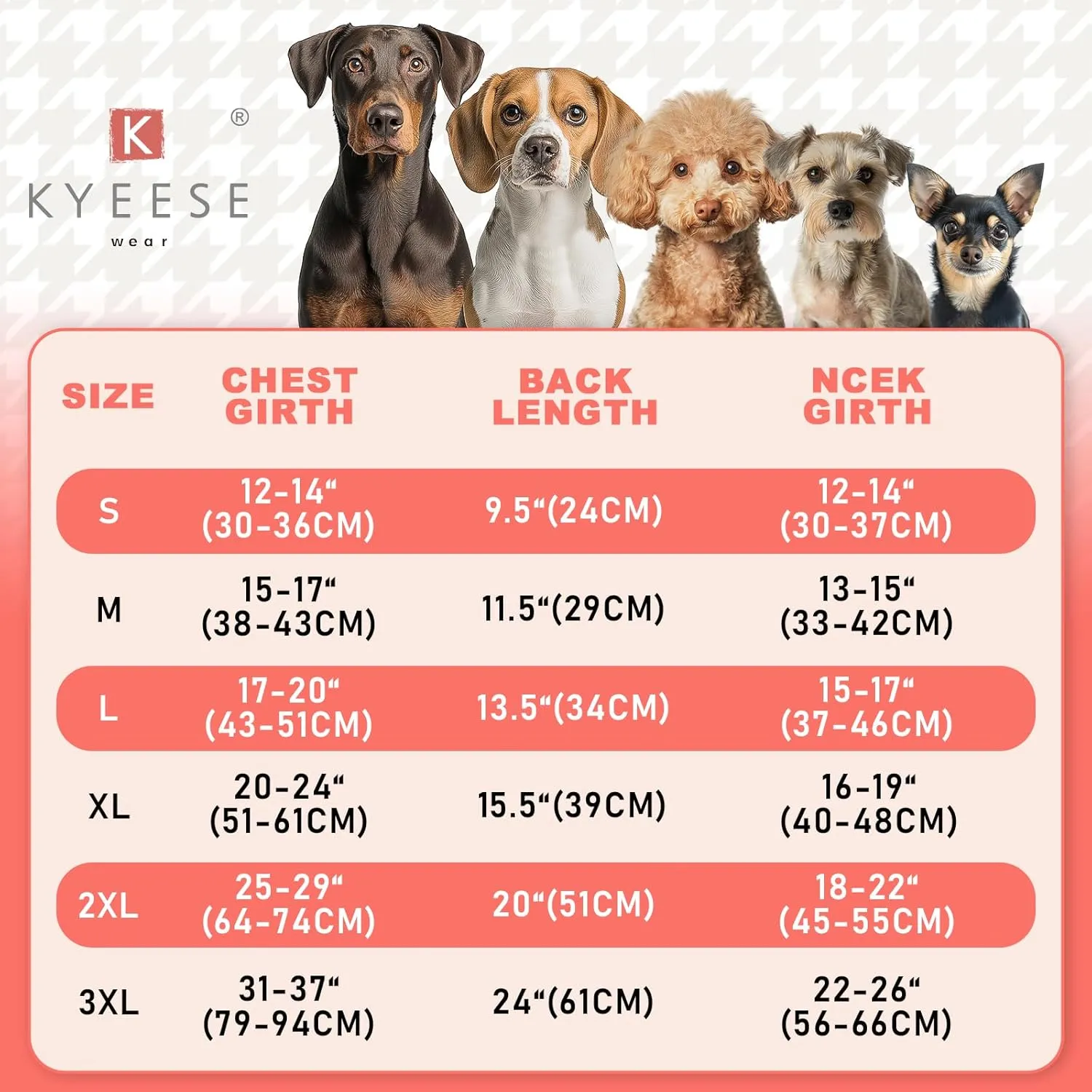 KYEESE Dog Coats Winter Dog Jacket with Leash Hole for Windproof Padded Sherpa Dogs Vest for Small Medium Dogs Cold Weather Coats
