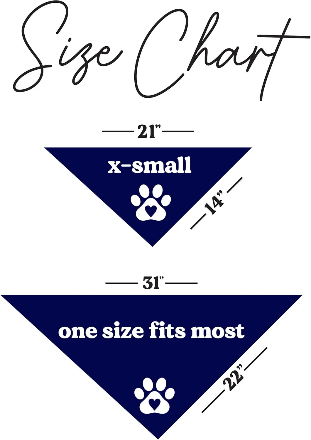 Love Rescued Me Dog Bandana | 100% Cotton Adjustable Triangle | Adoption Event Prop Photoshoot | Rescue | Puppy | New Dog |Navy, One Size (164)