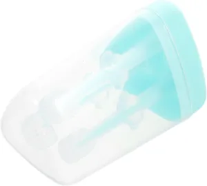 MERRYHAPY 1Set Silicone Pet Toothbrush for Small Dogs and Cats Ergonomic Comfortable Grip Handle Cleaning Kit for Daily Use Safe Silicone Material Easy to Clean