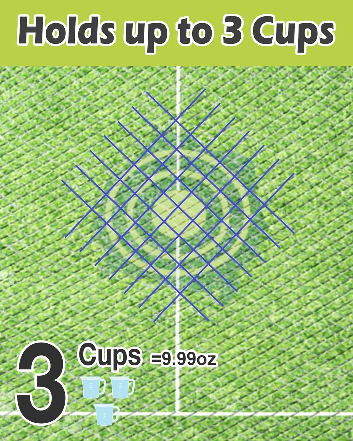 MICOOYO Puppy Pads Pee Pads for Dogs, Disposable Target Dog Pads for Potty Tranning Dog Pee Pad, Soccor Field Design Super Absorbent Doggy Pad for Dogs, Pets, Puppy, Doggie, Cat (S, 10Count)