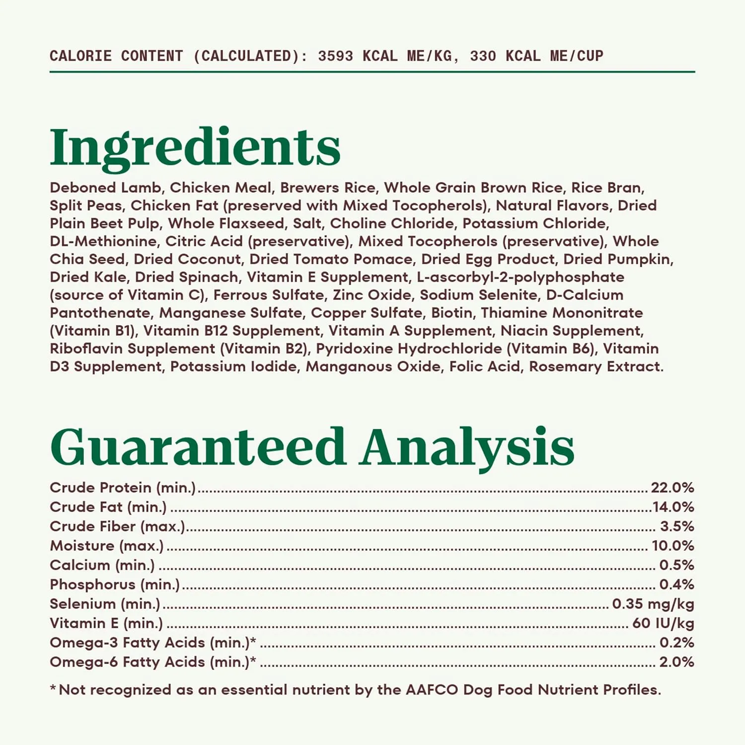 Nutro Natural Choice Small Bites Adult Dry Dog Food, Lamb and Brown Rice Recipe, 5 lbs.