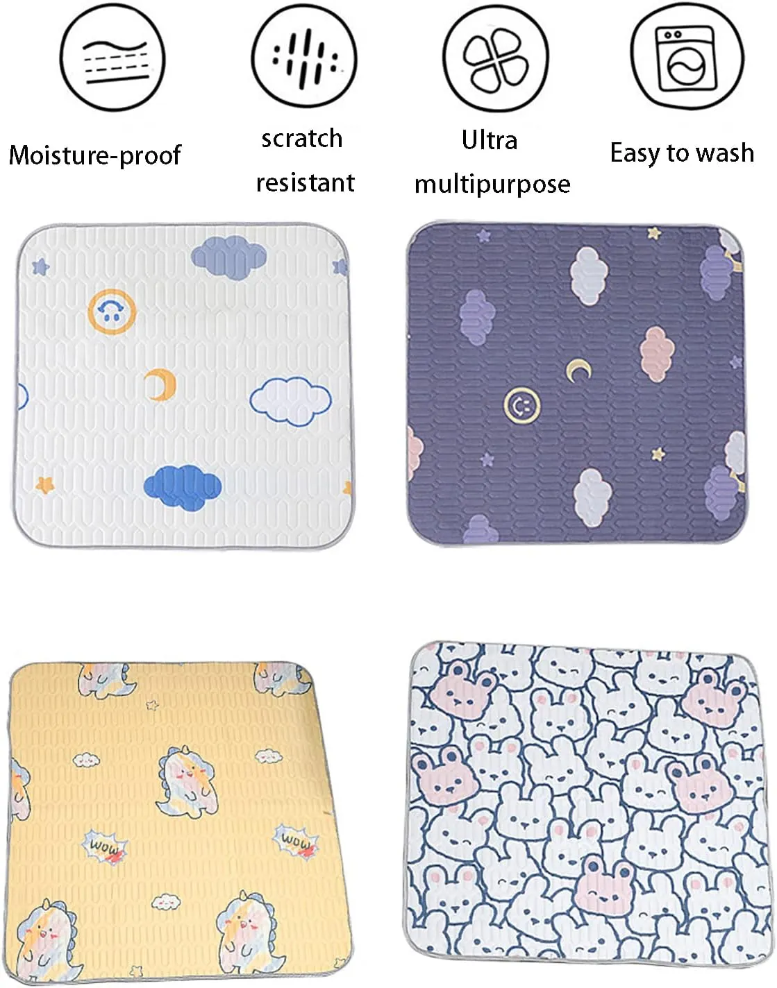 Pet Dog Cat Cool Mat, Non-Toxic Gel Self Cooling Pad, Dog Cool Mat Bed Perfect for Hot Summer Days, Cooling Mat for Summer Sleeping Rest