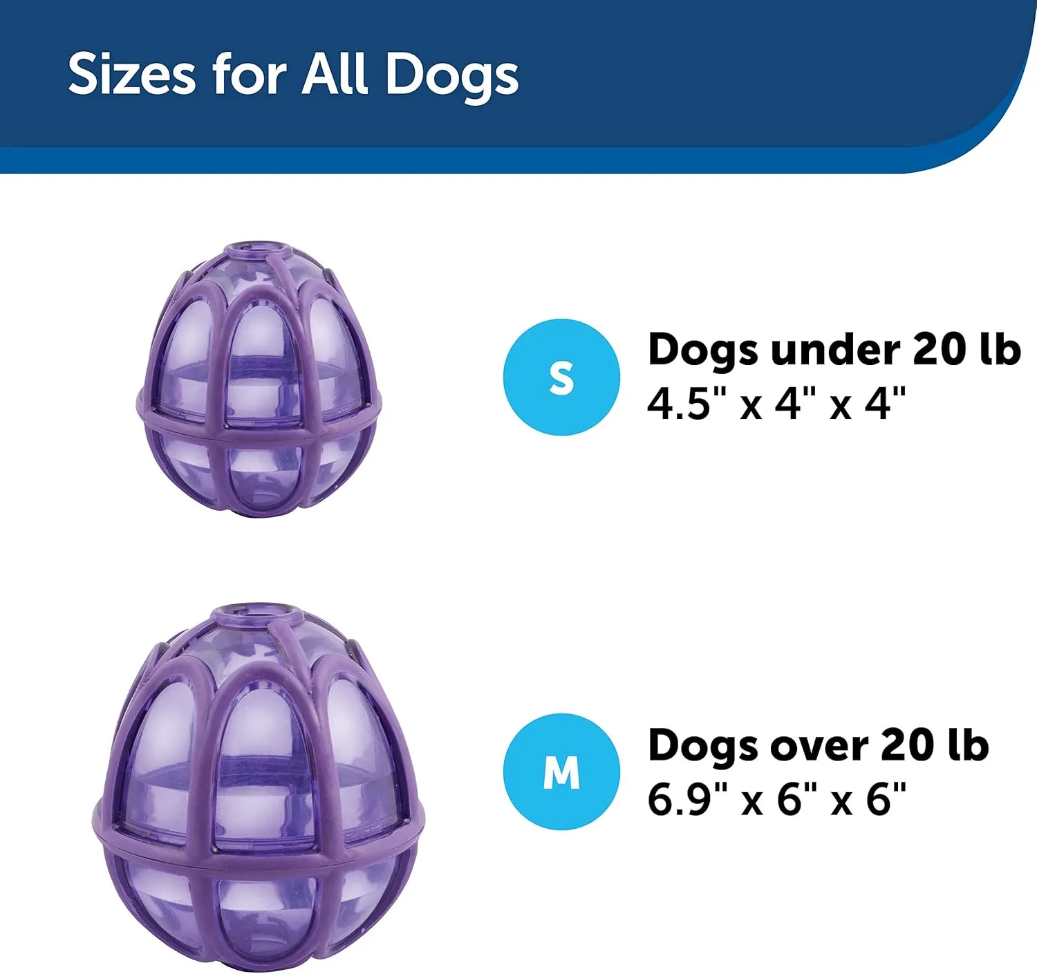 PetSafe Busy Buddy Kibble Nibble - Dog Toy - Treat and Food Dispenser - Slow Feeder - Medium/Large