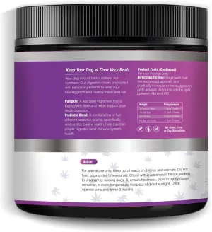Probiotics for Dogs Dog Probiotic Chews and Digestive Enzymes Prebiotic Health Gut Itchy Skin Probioticos Itching Diarrhea Chew Supplements Canine Pet Prebiotics 200 Natural Soft Chewable Tablets