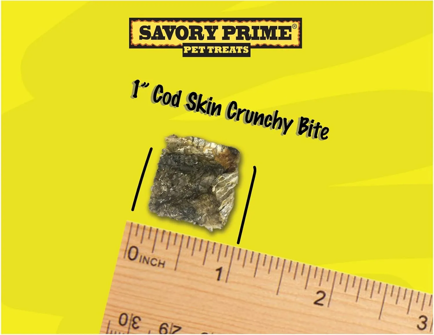 Savory Prime Cod Skin Crunchy Bites, 8-Ounce