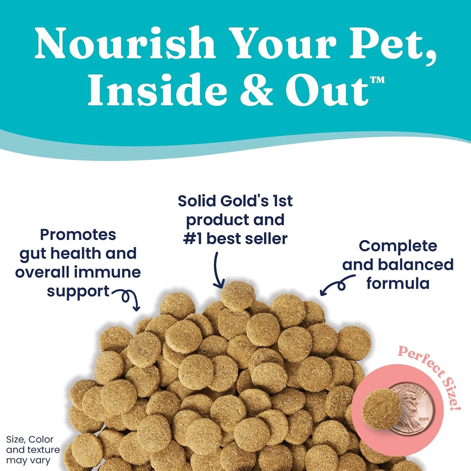 Solid Gold, Hund-N-Flocken, Dog Food Dry with Lamb, Rice and Omega 3 Fish Oil for Dogs, Probiotics, 24 LB