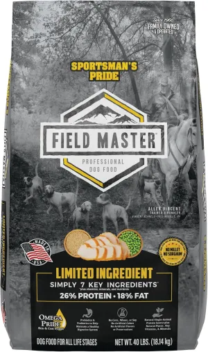 Sportsman's Pride Field Master 26/18 Limited Ingredient Dry Dog Food, 40-lb Bag
