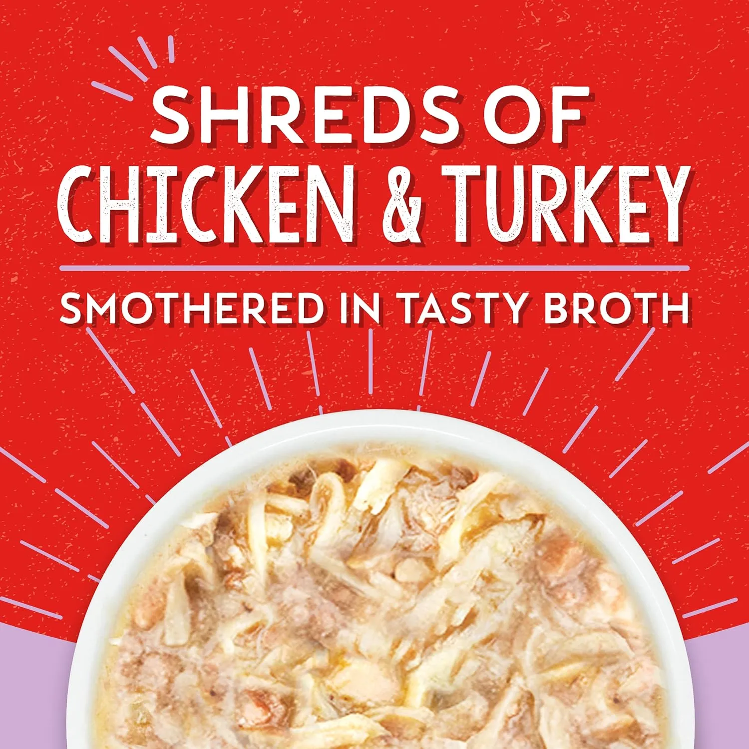 Stella & Chewy's Lil Bites Savory Stews for Small Breeds Chicken & Turkey Dinner in Broth, 2.7 oz Cups (Pack of 12)