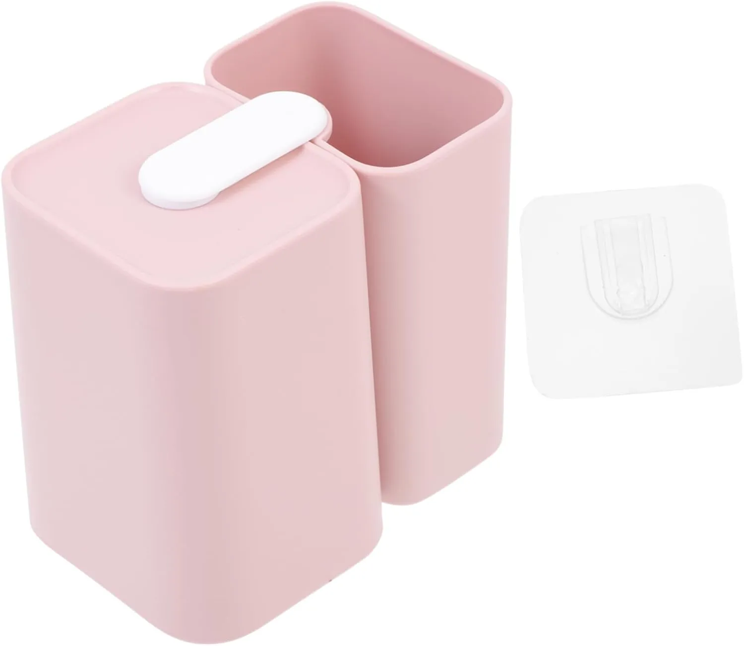 Toothbrush Cup Wall Mount Holder Toothbrush Mug Toothpaste Rack Magnetic Case